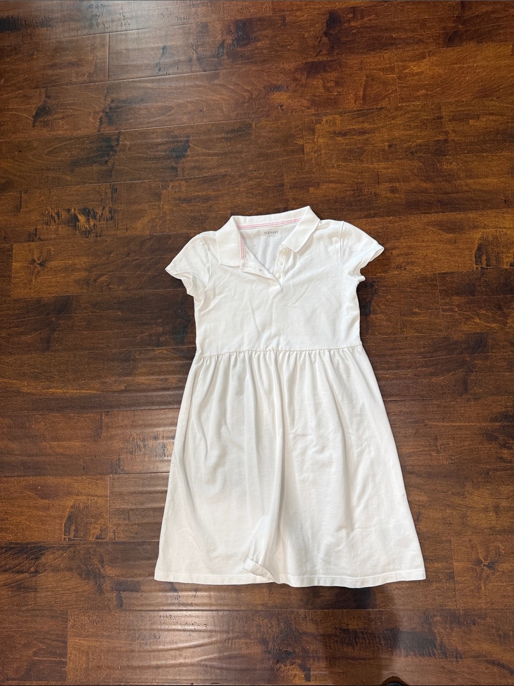 Girls White Polo Dress - Classic Casual Style from Old Navy NWOT